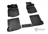 Коврики VW Golf IV 1997-2006 г. - резин. с борт. чер "Avtodriver"   