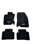 Коврики Nissan Qashqai II 2013-> текстиль с креплением графит "Matex"