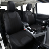 Чехлы GTL Prime 2 FRONT (Черный), полиэстер с имитацией кожи