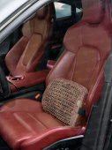 Подушка под спину поясничная PSV Bodhi ALCANTARA Pillow (Темно-Коричневый), 1 шт., алькантара