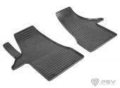 Коврики VW T5 2003-2015 г. - резиновый "Сетка" (к-т) "Seintex"   