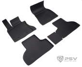 Коврики BMW X5 (F15) 2013-2018 г. - борт. чер "АВС"   