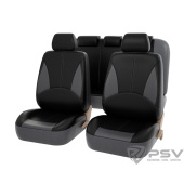 Чехлы PSV Imperial Next (Серо-Черный),  экокожа
