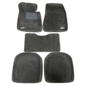 Коврики BMW 7 (E65) 2001-2008 г. - 3D серый "Tufted"