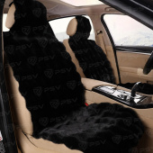 Накидки искусственный мех Rex Lux FRONT (Черный), 1 шт.