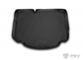Коврик багажника Citroen C3/ C3 Picasso 2009-2017 г. - борт. чер "Autofamily"   