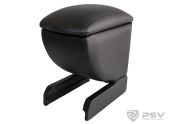 Автоподлокотник Skoda Fabia II 2007-2014 г. / Roomster 2006-2015 г. - черная экокожа
