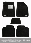 Коврики BMW X5 (E70) 2006-2013/ X5 (F15) 2013-2018 г. - 3D черный Pradar (с мет. подп.) "Sotra" 