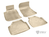 Коврики BMW X5 (E70) 2006-2013 г./Х6 (E71) 2007-2014 г. - борт. беж "АВС"