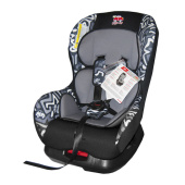 Автокресло детское 0-18кг. Little Car Soft лабиринт-серый