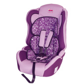Автокресло детское 9-36кг. Little Car Comfort коты-фиолетовый