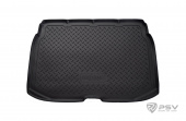 Коврик багажника Citroen C3 Picasso 2008-2017 г. - борт. чер "АВС"