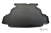 Коврик багажника Geely Emgrand EC7 2009-2016 г. - борт. чер "АВС"   