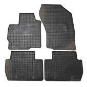 Коврики Mitsubishi Outlander II 2005-2013 г. - (XL) резиновый "Petex"
