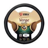 Оплетка на руль  PSV VERGE Fiber (Черный) М, экокожа