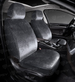 Накидки 5D PSV искусственный мех Mutton FRONT (Серый), 1 шт.