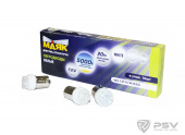 Светодиод 12V T15 9LED белый (1 шт.) 12T15-W\9LED (стоп, габарит) "Маяк"