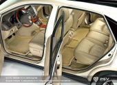Коврики VW Passat B6 2005-2010 г. - 3D бежевый "Royal Magic Mat"
