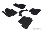 Коврики VW Golf V / VI 2003-2012 г. - резиновый с выс. борт "Seintex"  
