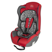 Автокресло детское 9-36кг. Little Car Comfort коты-красный