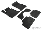 Коврики BMW 1 (F20) 2011-2019 г. -  резиновый "Сетка" (к-т) "Seintex"   