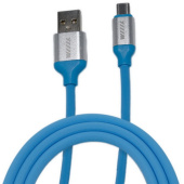 Кабель для зарядки с USB для Type-C CB120-UTC-10BU синий "WIIIX"