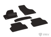 Коврики VW Tiguan I 2007-2016 г. - ворсовые Lux на резиновой основе "Seintex"   