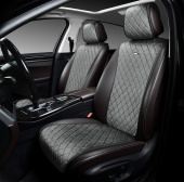 Накидки PSV Asterion PRO 2 FRONT (Т.Серый), на передние сиденья (2 шт.)   