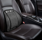 Поясничный упор ортопедический PSV P2008 шарики (Т.Серый), 1 шт.