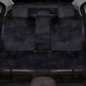 Накидки 2D PSV искусственный мех Mutton BACK (Черный), задний ряд