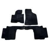 Коврики Hyundai Santa Fe II 2010-2012 г. - текстиль графит "Matex"