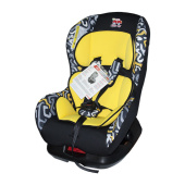 Автокресло детское 0-18кг. Little Car Soft лабиринт-желтый