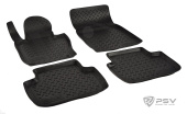 Коврики BMW X3 (E83) 2003-2010 г. - борт. чер "АВС"  