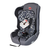 Автокресло детское 9-36кг. Little Car Comfort лабиринт-серый