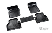 Коврики VW Passat B6 2005-2010 г. - резин. с борт. чер "Avtodriver"  