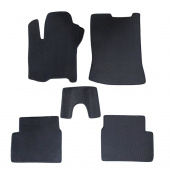 Коврики Chevrolet Aveo I 2003-2012 г. - черный/черный кант EVA