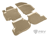 Коврики VW Jetta V 2005-2011 г. - борт. беж "АВС"
