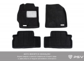 Коврики BMW X5 (E53) 1999-2006 г. - 3D Satori черный "Sotra"   