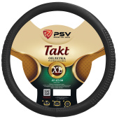 Оплетка на руль  PSV TAKT Fiber (Черный) XL, экокожа