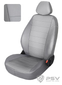 Чехлы Toyota Camry V50 2011-2018 г. - серый аригон "Автопилот"