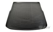 Коврик багажника Ford S-Max 2006-2015 г. - борт. чер "АВС"   