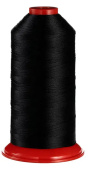 Нитки Polyart №30, цвет 901 черный, 1шт х 2500 м