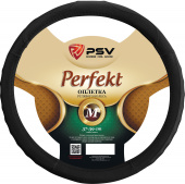 Оплетка на руль  PSV PERFEKT Fiber (Черный) М, экокожа