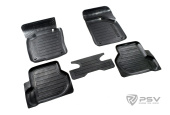 Коврики VW Jetta VI 2010-> резин. с борт. чер "Avtodriver"   