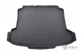 Коврик багажника VW Polo V 2009-2020 г. - Sd, борт. чер "АВС"   