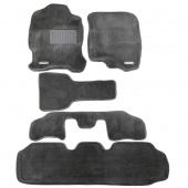 Коврики Honda Odyssey III 2004-2008 г. - 3D серый "Tufted"
