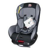 Автокресло детское 0-18кг. Little Car Soft серый