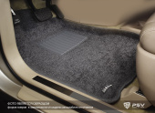 Коврики BMW 1 (E87) 2004-2011 г. - 3D серый "Tufted"