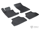 Коврики BMW 5 (E60) 2003-2010 г. - резиновый "Сетка" (к-т) "Seintex"   