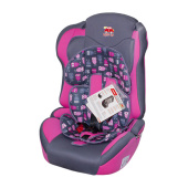 Автокресло детское 9-36кг. Little Car Comfort совы-розовый